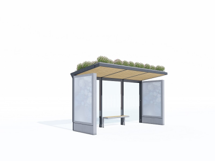 Aureo AE310с-ZS павильон остановочный оптом, фото 1