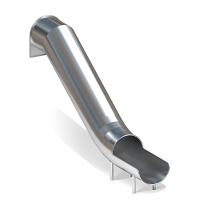 Горка ГН-03 H=2000 из нержавеющей стали для детской площадки оптом, фото 1