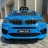 Электромобиль BMW X5M Z6661R синий оптом