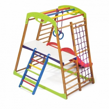 Детский спортивный комплекс для дома BabyWood Plus 2 оптом, фото 2