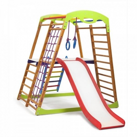 Детский спортивный комплекс для дома BabyWood Plus 2 оптом, фото 3