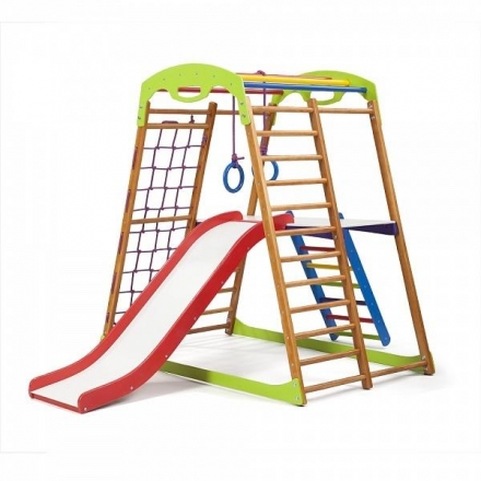 Детский спортивный комплекс для дома BabyWood Plus 2 оптом, фото 4
