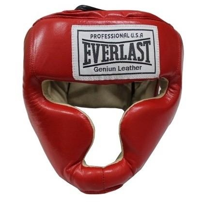 Шлем боксерский Everlast тренировочный, кожа оптом, фото 1