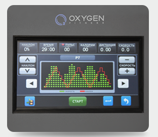 Беговая дорожка OXYGEN TESLA TFT HRC оптом, фото 3