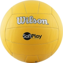 Мяч волейбольный "Wilson Soft Play", р.5, желтый