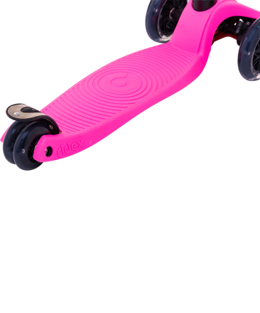 Самокат 3-колесный Snappy 3D, 120/80 мм, розовый оптом, фото 6