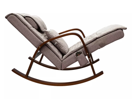 Массажное кресло качалка FUJIMO F2002 МСX Time2Chill Latte (Tailor 3) Вишня оптом, фото 8