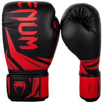 Перчатки боксерские Venum Challenger 3.0 Black/Red оптом, фото 1