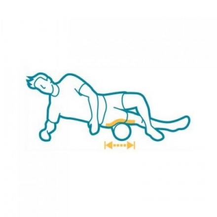 Ролик для пилатес  BALANCED BODY Magic Roller, цвет: водопад оптом, фото 5
