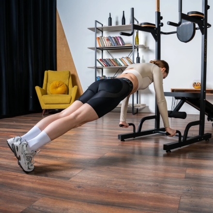 Турник 3 в 1 со скамьей домашний OXYGEN FITNESS ELGON оптом, фото 7