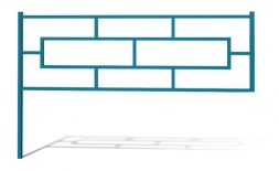 Секция ограждения S739 , фото 1