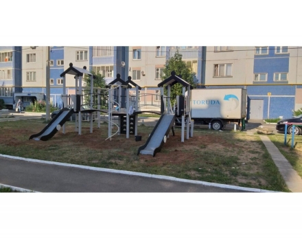 Детский игровой комплекс Домино Северный Мишка Н-1500 и Н-1200 ДИО 03140 оптом, фото 4