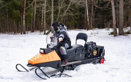 Мини-снегоход БУРЛАК Егерь FOX-L 15 л.с. оптом, фото 5