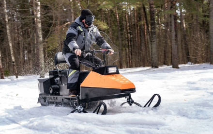Мини-снегоход БУРЛАК Егерь FOX-L 15 л.с. оптом, фото 4