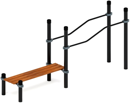 Воркаут ЛОВ 108 серый ВТ 102.23-03 оптом, фото 1