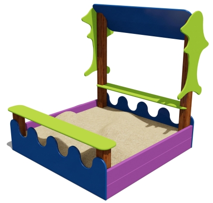 Песочный дворик 05020.21 для детской площадки оптом, фото 1