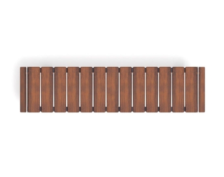 Скамья Элементарно-8 (темный дуб) оптом, фото 3