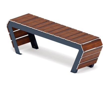 Скамья Элементарно-8 (темный дуб) оптом, фото 2