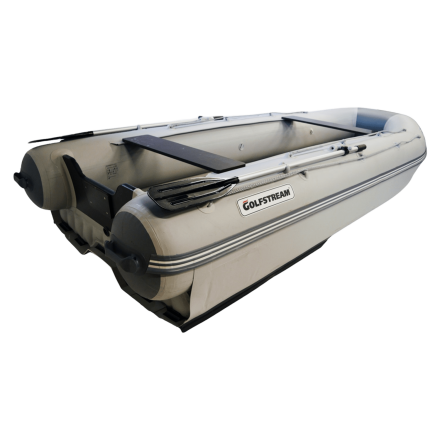 Моторная лодка ПВХ GOLFSTREAM MF 550 jet под водомет Серый оптом, фото 2