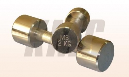 Гантель хромированная  оптом, фото 1