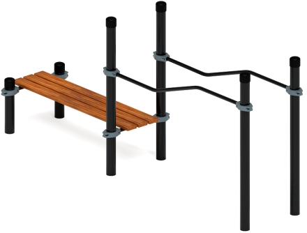 Воркаут ЛОВ 89 серый ВТ 101.23-03 оптом, фото 2