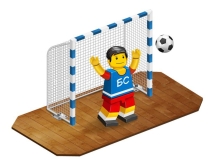 Ворота  минифутбольные стальные, пара