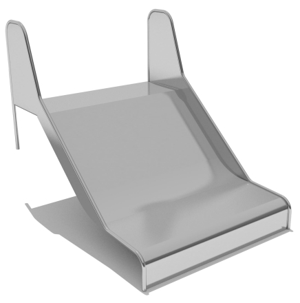 Горка из нержавеющей стали ГГН-1500.600.001 для детской площадки оптом, фото 1