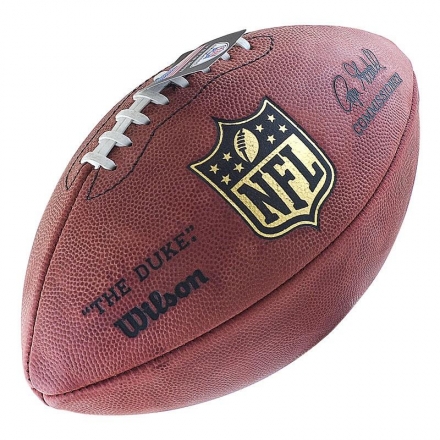 Мяч для американского футбола WILSON Duke, официальный мяч NFL, натуральная кожа оптом, фото 1