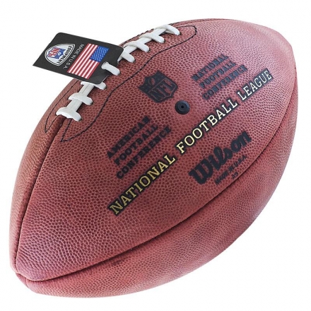 Мяч для американского футбола WILSON Duke, официальный мяч NFL, натуральная кожа оптом, фото 2