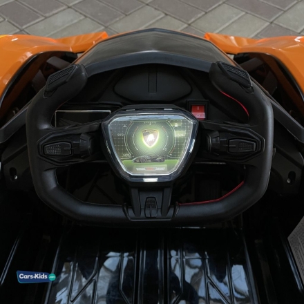 Электромобиль Lamborghini Vision Gran Turismo 4WD 12V HL528-LUX оранжевый оптом, фото 8