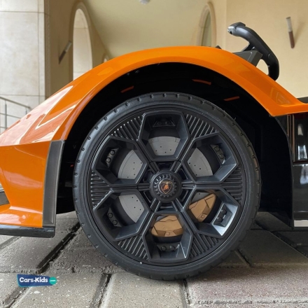 Электромобиль Lamborghini Vision Gran Turismo 4WD 12V HL528-LUX оранжевый оптом, фото 5
