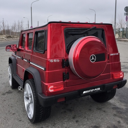 Электромобиль Mercedes-Benz G65 AMG красный оптом, фото 10