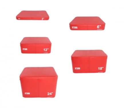 Набор плиобоксов PB Extreme Foam Plyobox Set 5 красный оптом, фото 2