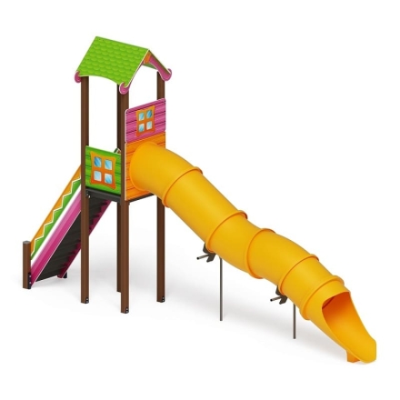 Горка тоннельная - ИО 44.25.01-01 - Лукоморье H=2000 оптом, фото 1