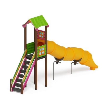 Горка тоннельная - ИО 44.25.01-01 - Лукоморье H=2000 оптом, фото 2