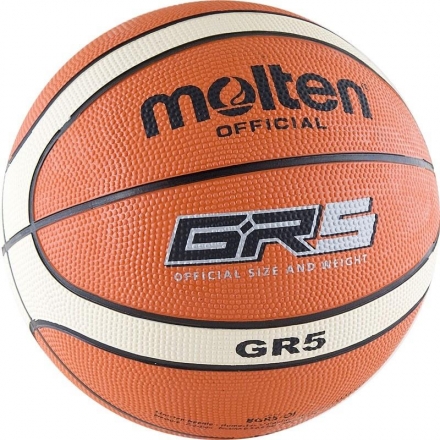 Мяч баскетбольный Molten BGR5-OI №5 оптом, фото 1