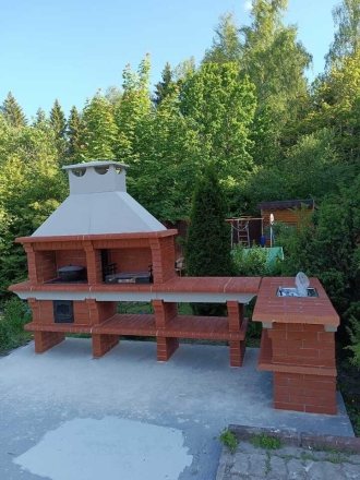 Печь Аристократ 7304 Радиальный кирпич красный с коричневым оптом, фото 7