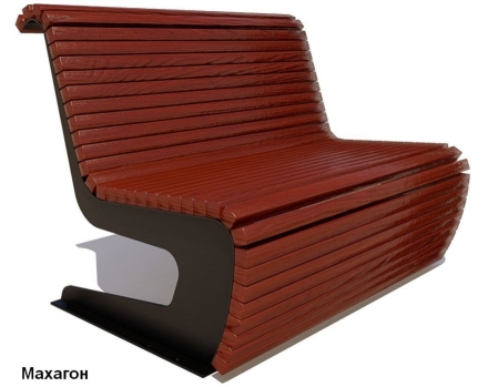 Скамейка парковая Сквер, Сосна 1,8 м оптом, фото 3