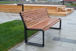Скамейка чугунная Краков 1,2 м, фото 2
