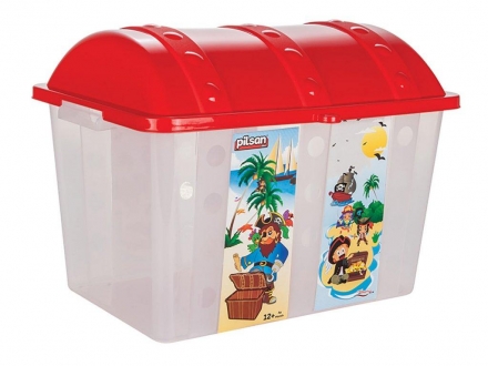 Ящик для игрушек Pilsan Treasure Chest (06-189-T) оптом, фото 1