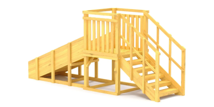 Зимняя горка Савушка Зима Wood 1 оптом, фото 4