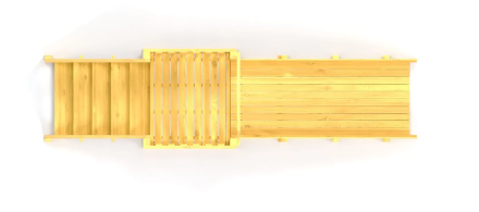 Зимняя горка Савушка Зима Wood 1 оптом, фото 5