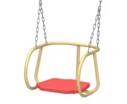 Качель со спинкой металл оптом, фото 1