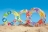 Надувной плотик круг Intex 59230, 51 см от 3-6 лет оптом