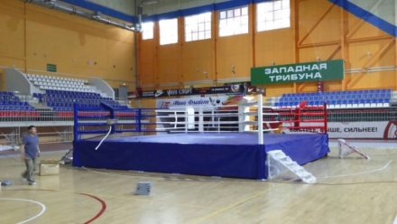 Ринг боксерский на помосте 5х5х1 м (помост 6х6х1м) оптом, фото 3