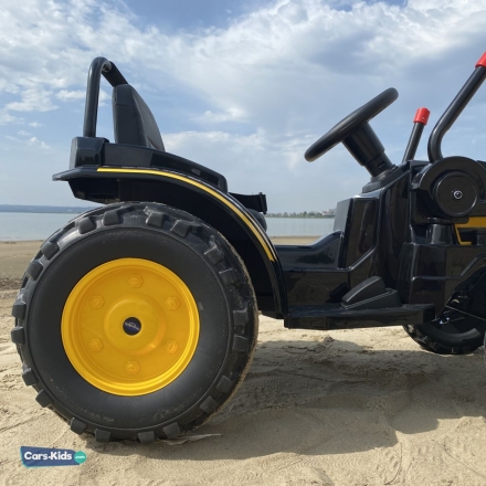 Электромобиль трактор с ковшом Harley Bella HL389-LUX желтый оптом, фото 3