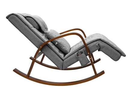 Массажное кресло качалка FUJIMO F2002 МСX Time2Chill Grey (Tailor 7) Вишня оптом, фото 19