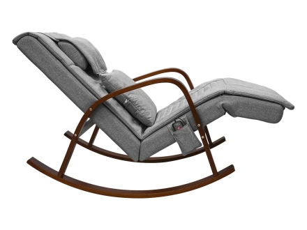 Массажное кресло качалка FUJIMO F2002 МСX Time2Chill Grey (Tailor 7) Вишня оптом, фото 8