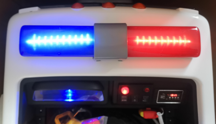 Пожарная машина - Двухместный электромобиль М010МР с пультом 911 M010MP оптом, фото 6