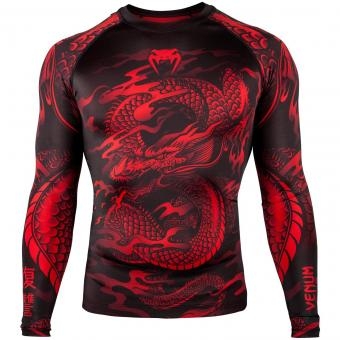 Рашгард Venum Dragon&#039;s Flight Black/Red L/S оптом, фото 1